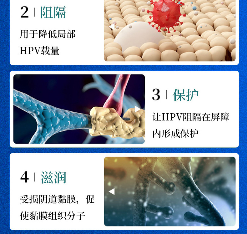 二类械字号抗HPV凝胶OEM