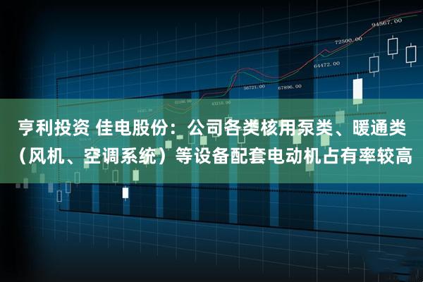 亨利投资 佳电股份：公司各类核用泵类、暖通类（风机、空调系统）等设备配套电动机占有率较高